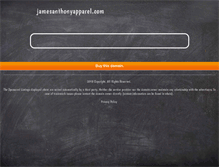 Tablet Screenshot of jamesanthonyapparel.com